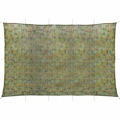 Naamiointiverkko säilytyslaukulla, 4x6m, vihreä
