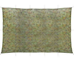 Naamiointiverkko säilytyslaukulla, 6x8m, vihreä