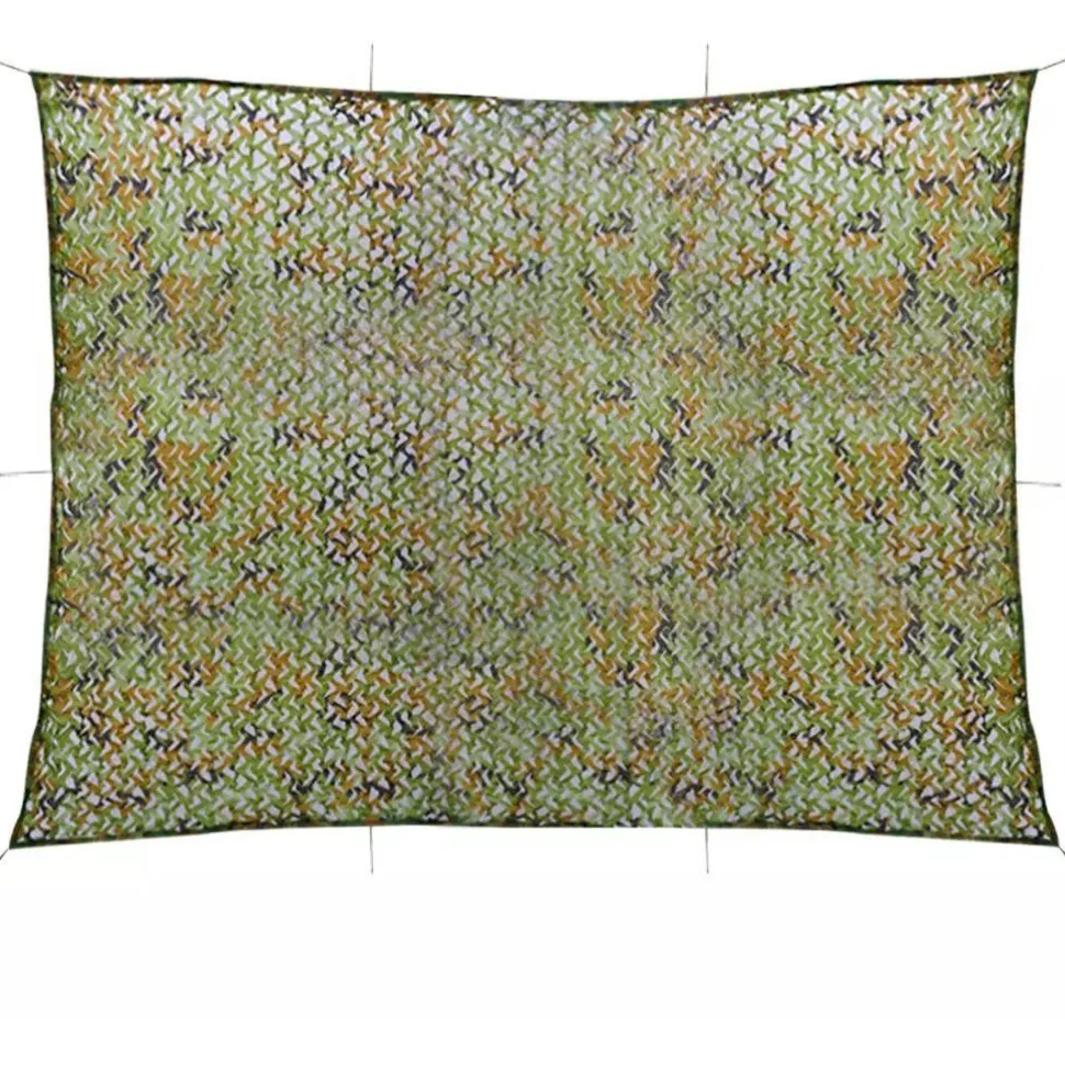 Naamiointiverkko säilytyslaukulla, 3x4m, vihreä