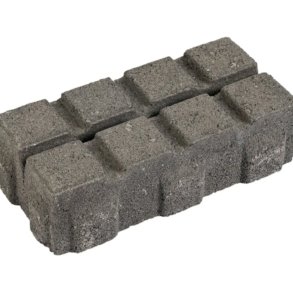Nurmikivi 278x138x80 mm harmaa