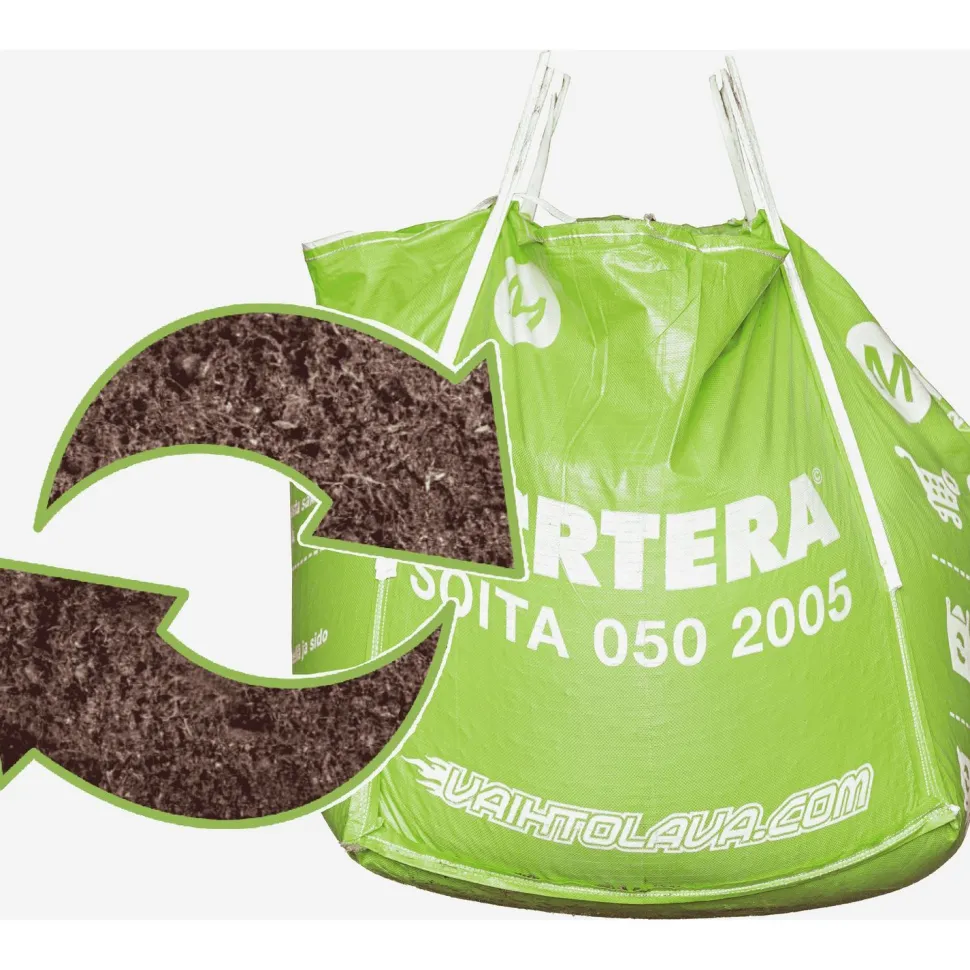Nurmikkomulta Sortera Suursäkki M, 1m³