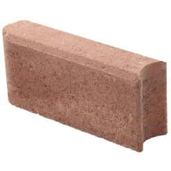 Nurmikon reunakivi Lakka 300x135x80 mm punainen