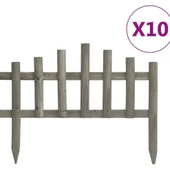 Nurmikonreunukset 10kpl kuusi 4,4m