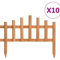 Nurmikonreunukset 10 kpl kuusi 4,4 m