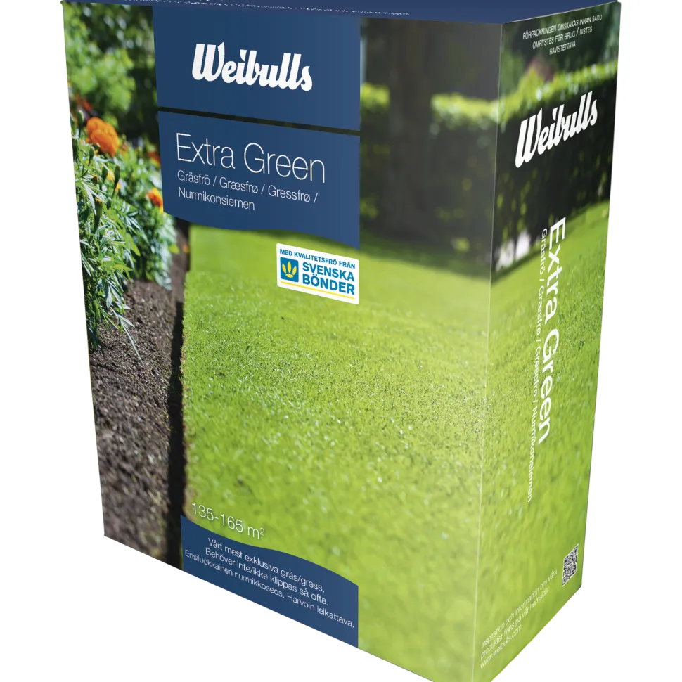 Nurmikonsiemenet Weibulls Extragreen 3kg