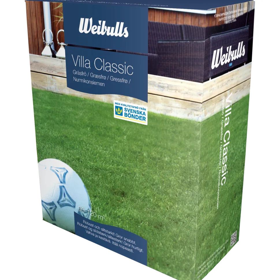 Nurmikonsiemenet Weibulls Villa Classic 3kg
