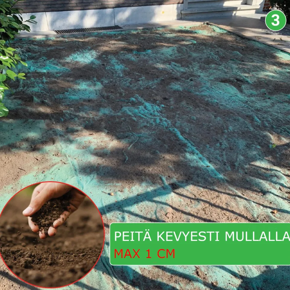 Nurmikon siemenmatto Turfquick Sport, 10 m²
