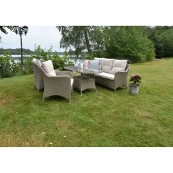 Oleskeluryhmä Baltic Garden Bristol, 3+1+1-istuttava, beige