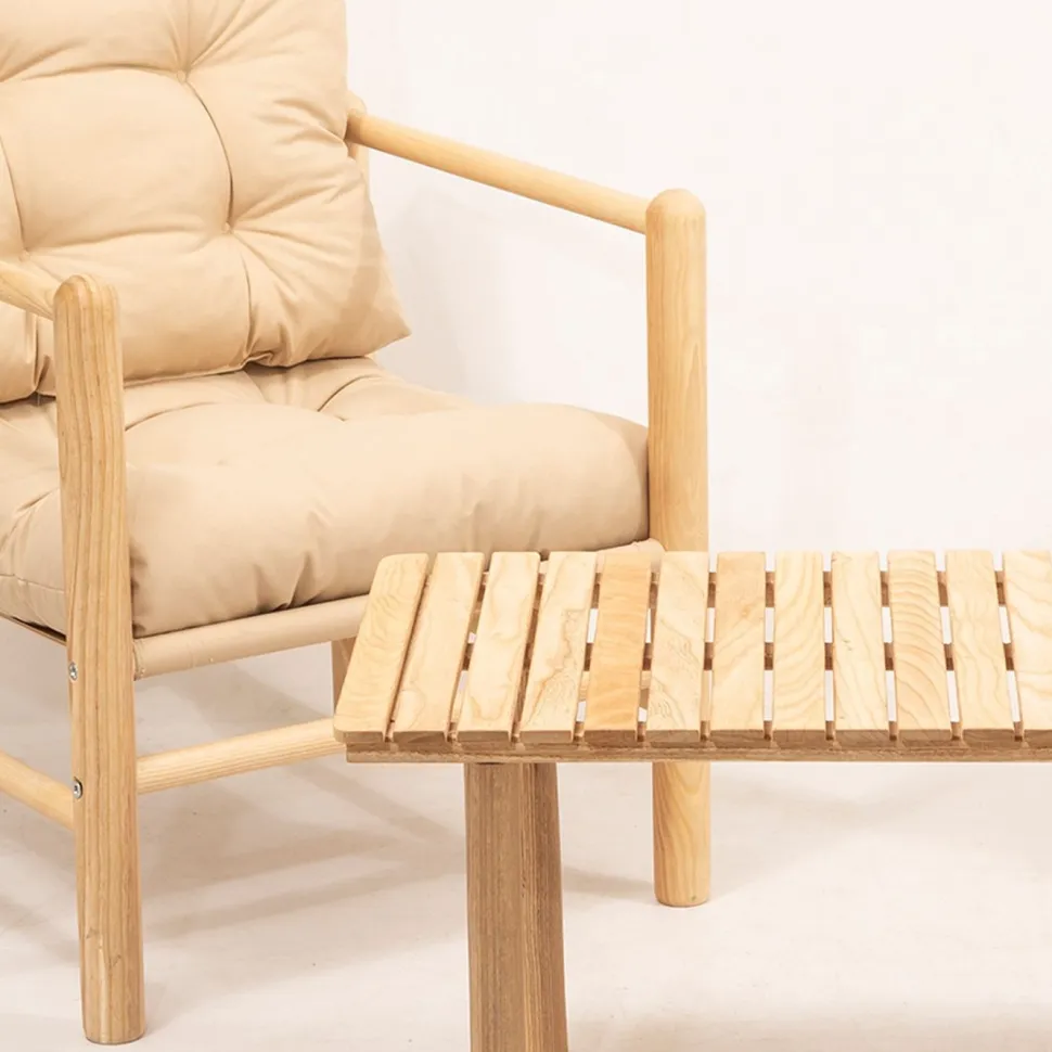 Oleskeluryhmä Linento Garden MY028, 4-istuttava, beige