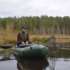 Packraft Saimaa Kayaks Fisher Twin vihreä