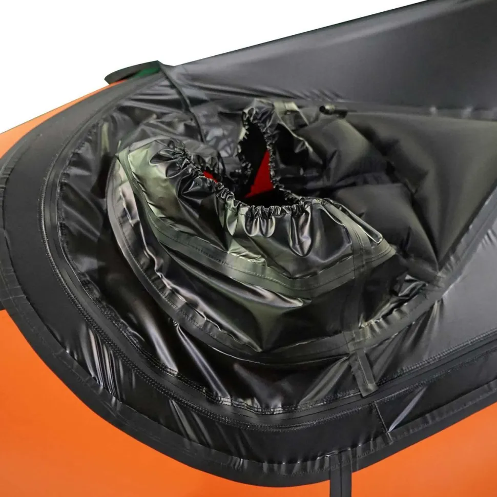 Packraft Trekker 255 Spraydeck oranssi