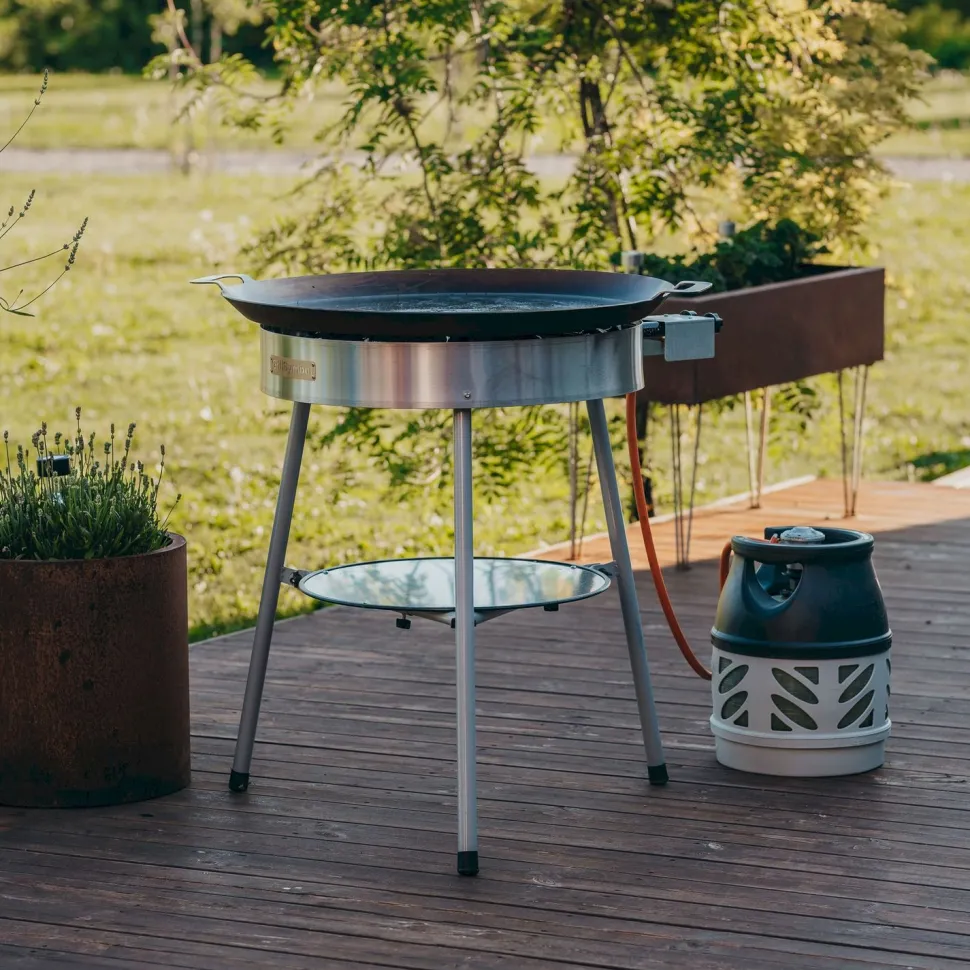Paellasetti GrillSymbol Expert-720 Ø72 cm B-500 kaasupoltin säädinletkusetti