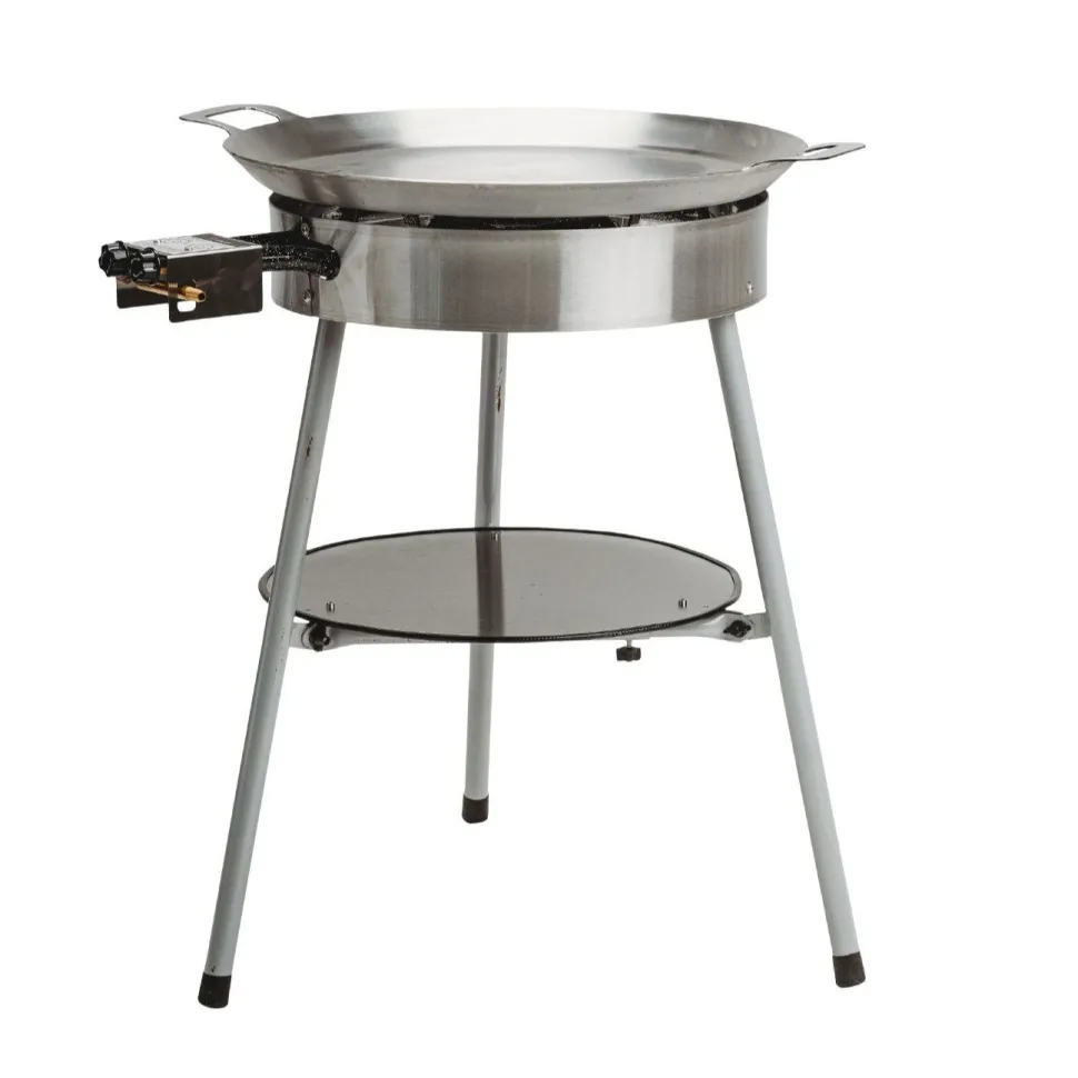 Paellasetti GrillSymbol Expert-580 Ø58 cm D-400 kaasupoltin säädinletkusetti