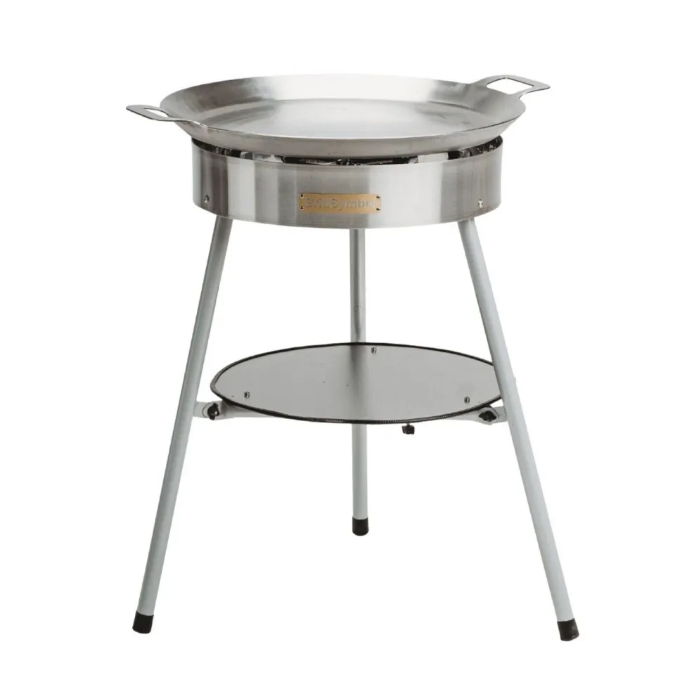 Paellasetti GrillSymbol Expert-580 Ø58 cm D-400 kaasupoltin säädinletkusetti