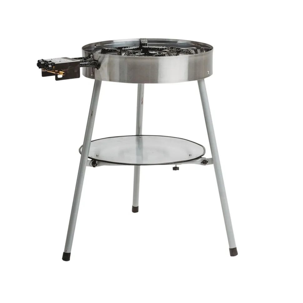 Paellasetti GrillSymbol Expert-580 Ø58 cm D-400 kaasupoltin säädinletkusetti
