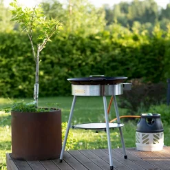 Paellasetti GrillSymbol Expert-580 Ø58 cm D-400 kaasupoltin säädinletkusetti