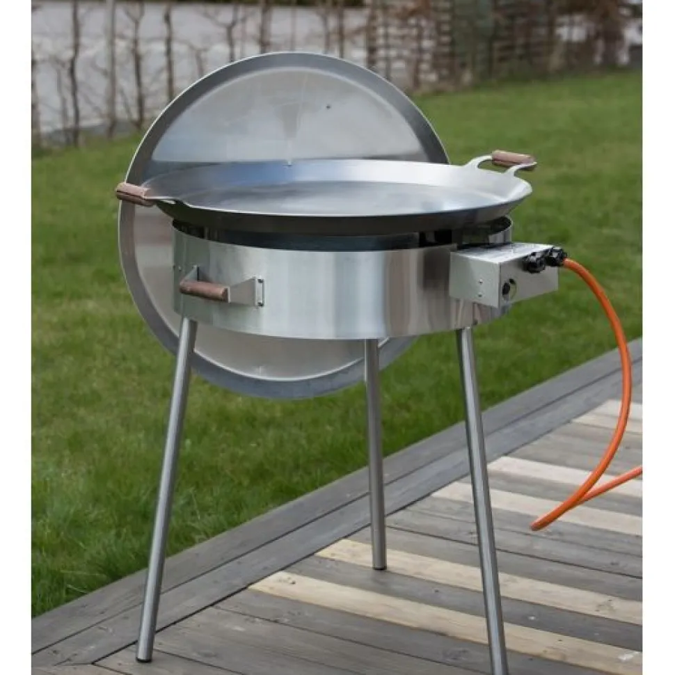Paellasetti GrillSymbol PRO-720 Ø72 cm D-400 kaasupoltin säädinletkusetti