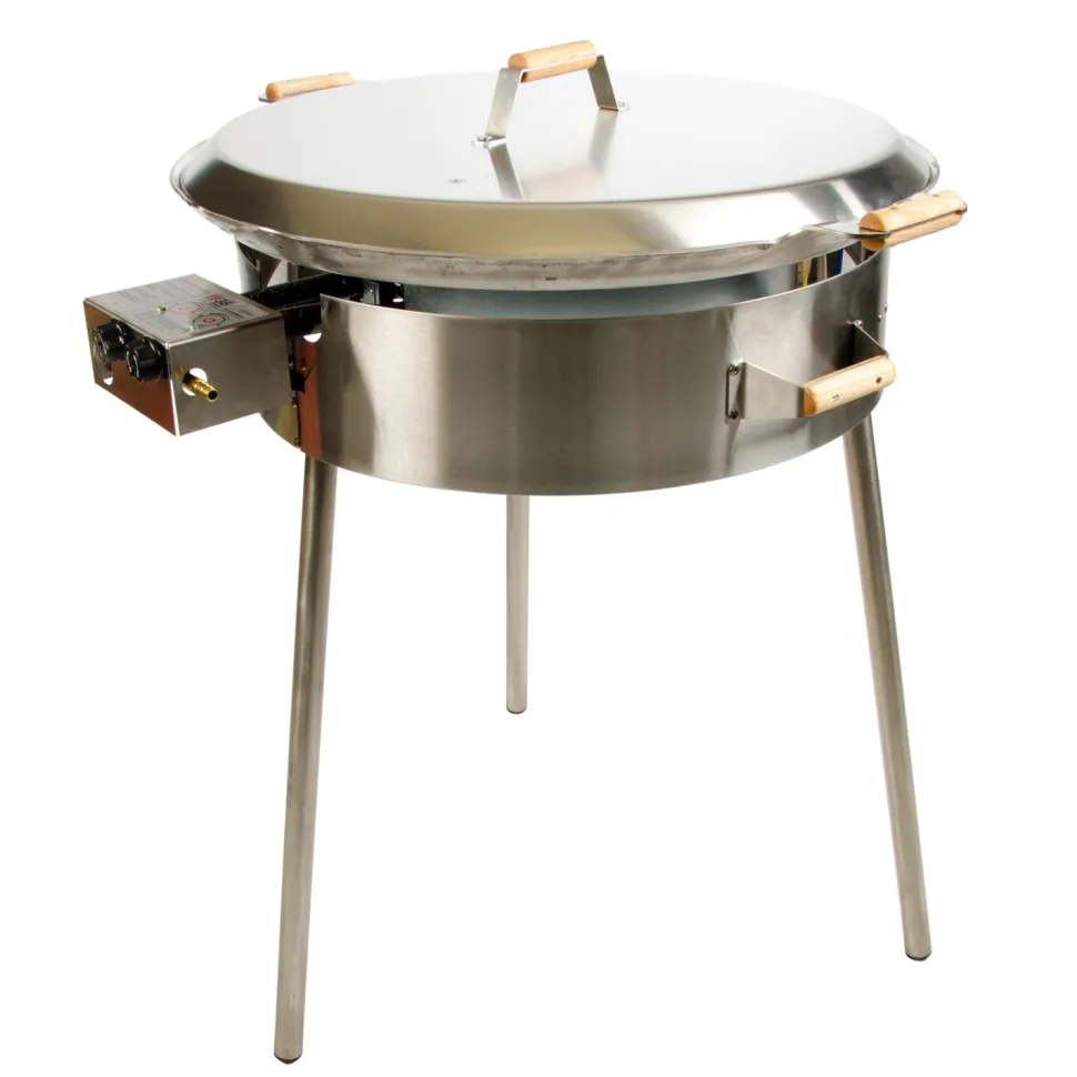 Paellasetti GrillSymbol PRO-720 Ø72 cm D-400 kaasupoltin säädinletkusetti