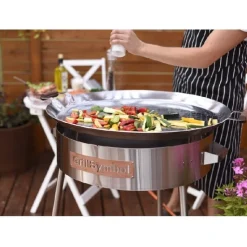 Paellasetti GrillSymbol PRO-720 Ø72 cm D-400 kaasupoltin säädinletkusetti