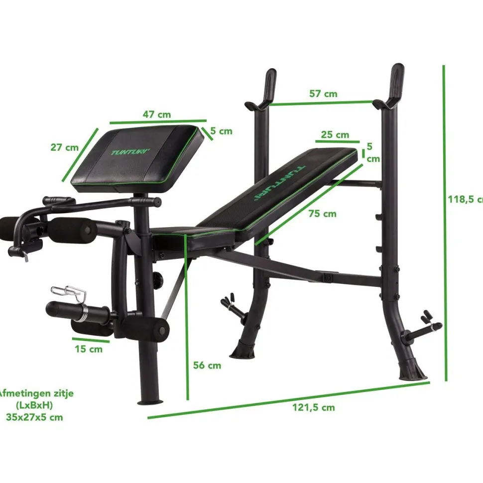 Painonnostopenkki Tunturi WB40 Compact Width min. 165 cm tangolle