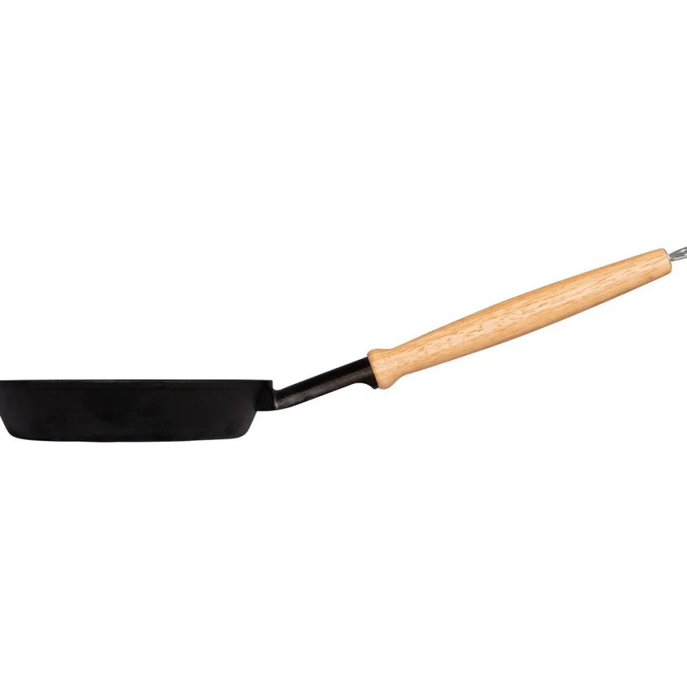 Paistinpannu Espegard, Ø18cm, valurauta, puinen kahva