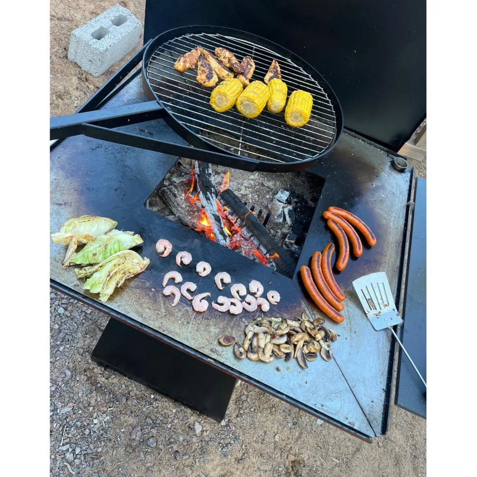 Paistotasogrilli Jalotakka Kotka Pyöreä, Ø960 mm, musta