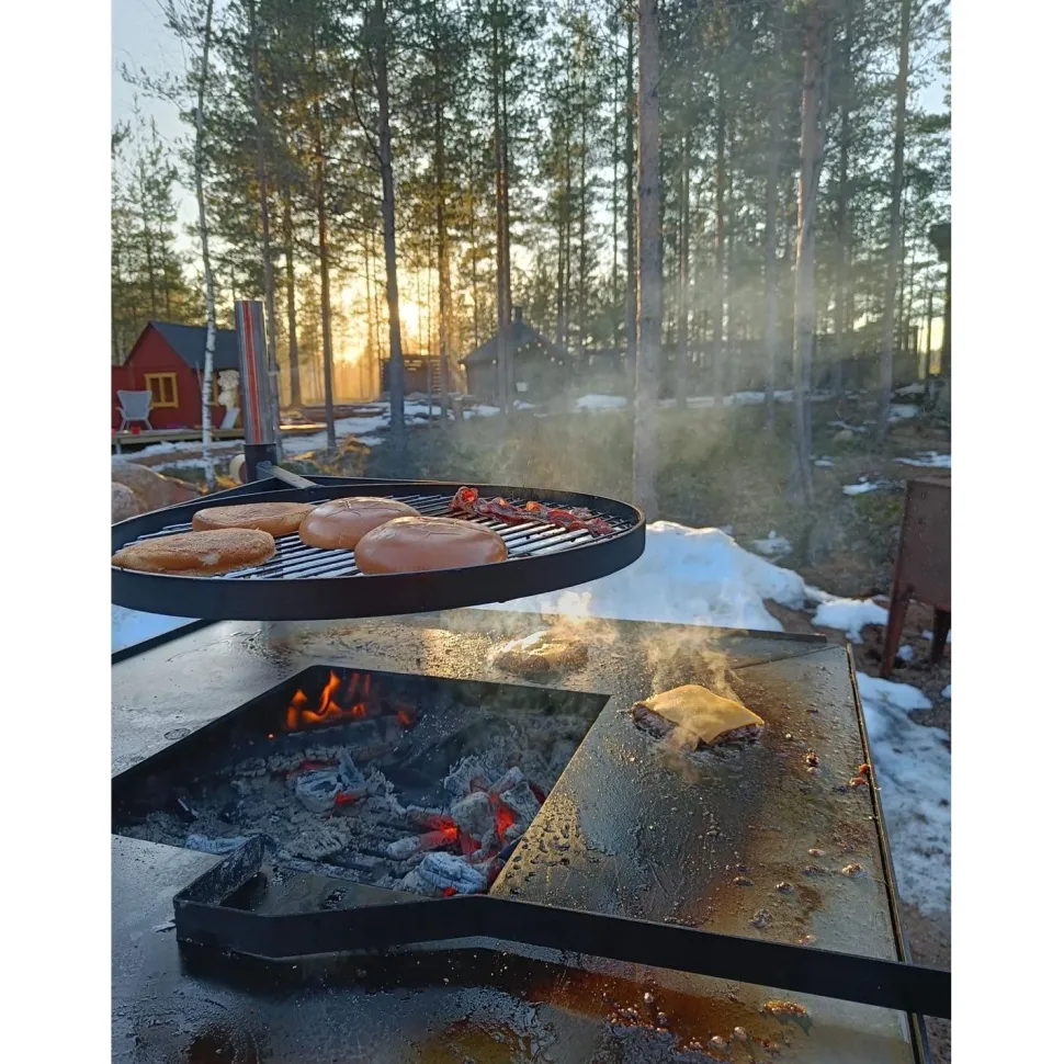 Paistotasogrilli Jalotakka Kotka Pyöreä, Ø960 mm, musta