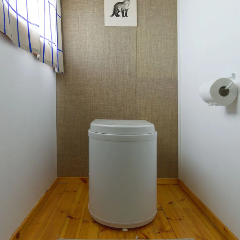 Pakastava WC Ekohytte Frost, valkoinen