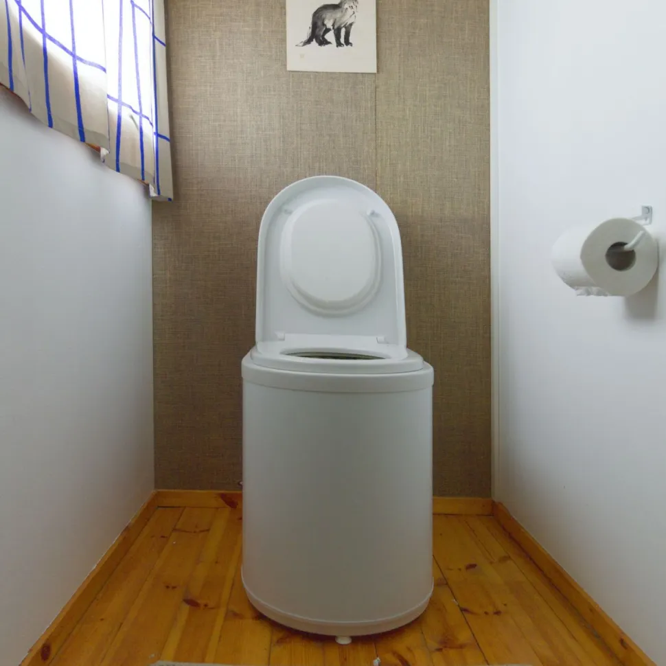 Pakastava WC Ekohytte Frost, valkoinen