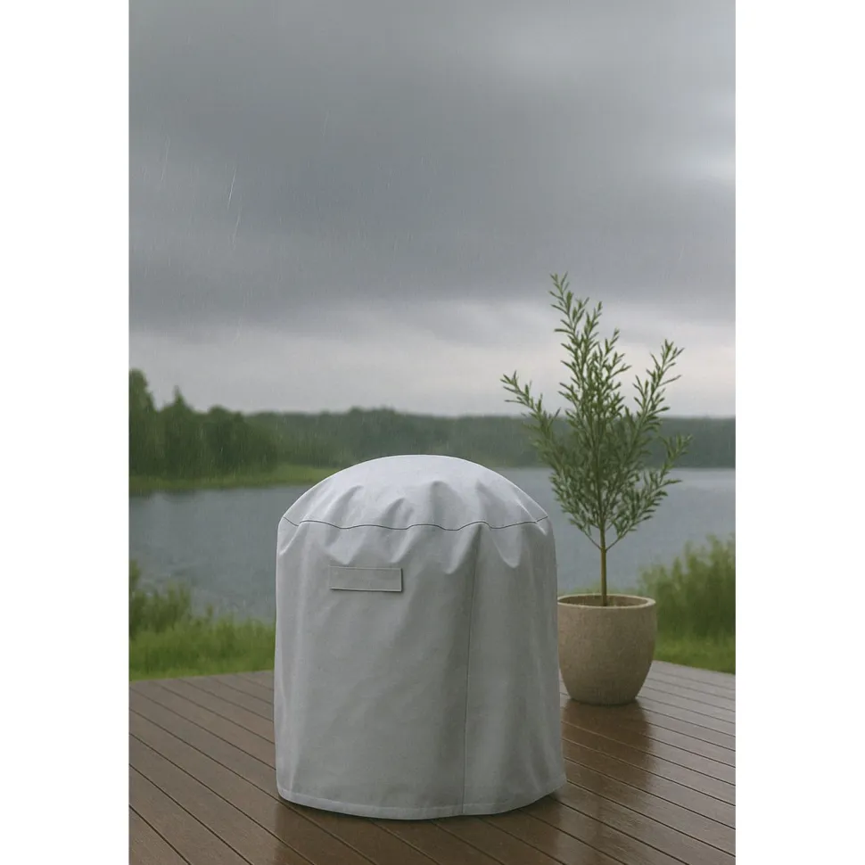 Pallogrillin suojapeite Venture Home Klas, 90xØ90cm, harmaa