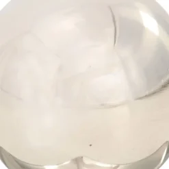 Pallon muotoiset tolpan kärjet 6 kpl ruostumaton teräs 91x91 mm