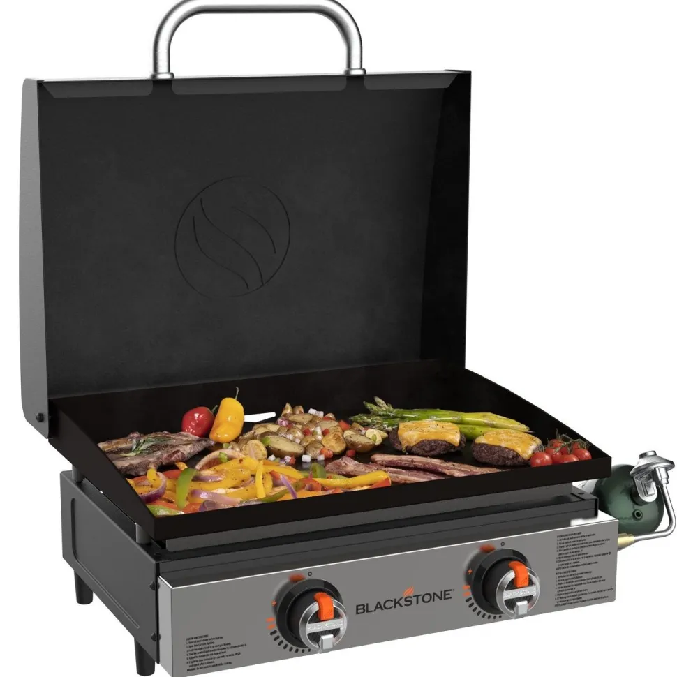 Parilagrilli Blackstone 22", kannella, kaasu, 2 poltinta