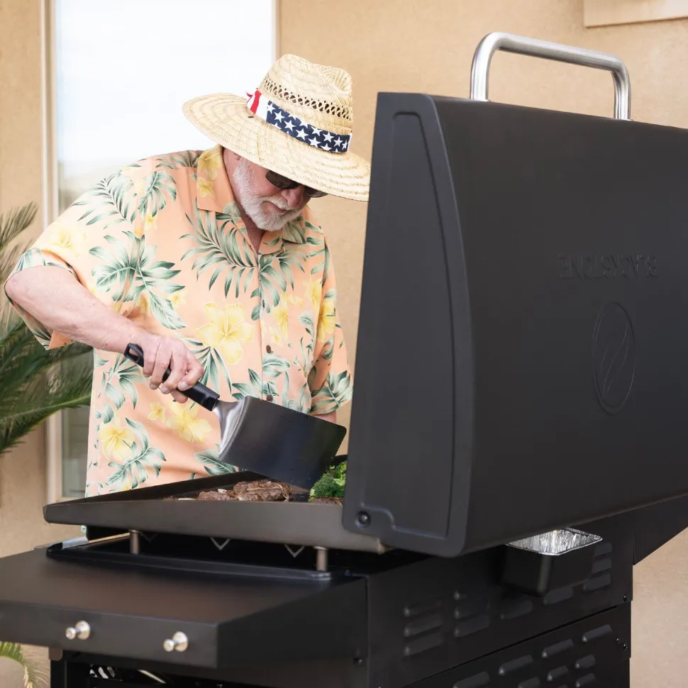 Parilagrilli Blackstone 36", sis. Airfryer, kaasu, 4 poltinta
