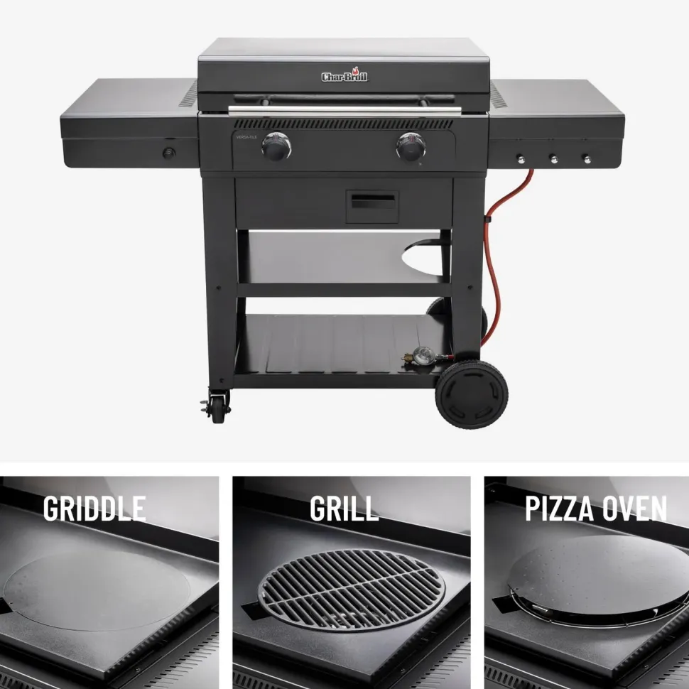 Parila kaasugrilli Char-Broil Versa-Tile,3 poltinta