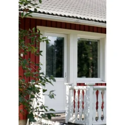 Parvekeovi alumiinipinnalla Kaskipuu POAL M12 Thermo mittatilausovi