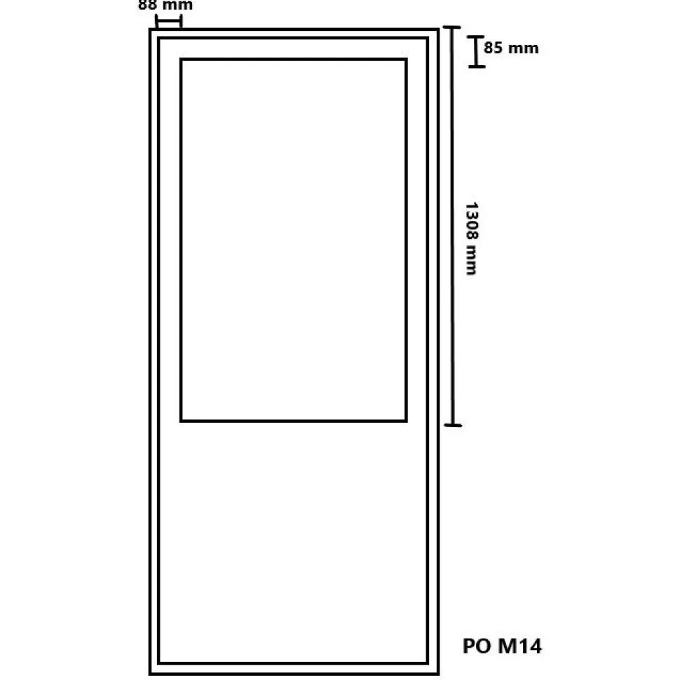 Parvekeovi Oulux PO6 M14 Termo mittatilausovi