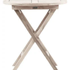 Parvekepöytä Venture Home Kenya, ø70cm, vaalea puu