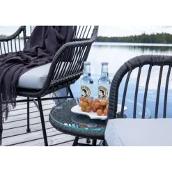 Parvekeryhmä Venture Home Viga, musta