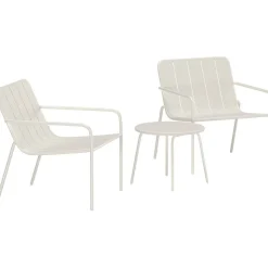 Parvekesetti Venture Home Minos, ø50cm, 2-istuttava, beige