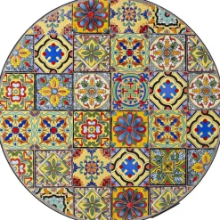 Parvekesetti Home4you Morocco, pöytä + 2 tuolia, metalli, musta