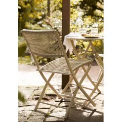 Parvekesetti House Nordic Arcas, ø60cm pöytä + 2 tuolia, taupe
