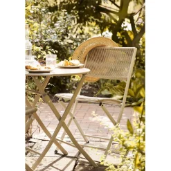 Parvekesetti House Nordic Arcas, ø60cm pöytä + 2 tuolia, taupe