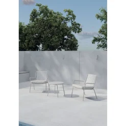 Parvekesetti Venture Home Mykonos, ø50cm, 2-istuttava, beige