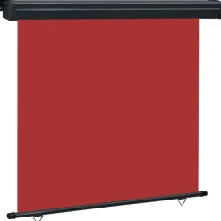 Parvekkeen sivumarkiisi 175x250 cm punainen
