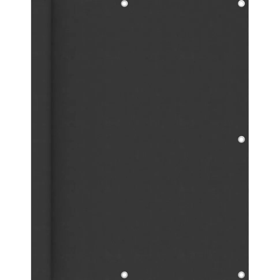 Parvekkeen suoja antrasiitti 120x500 cm oxford kangas