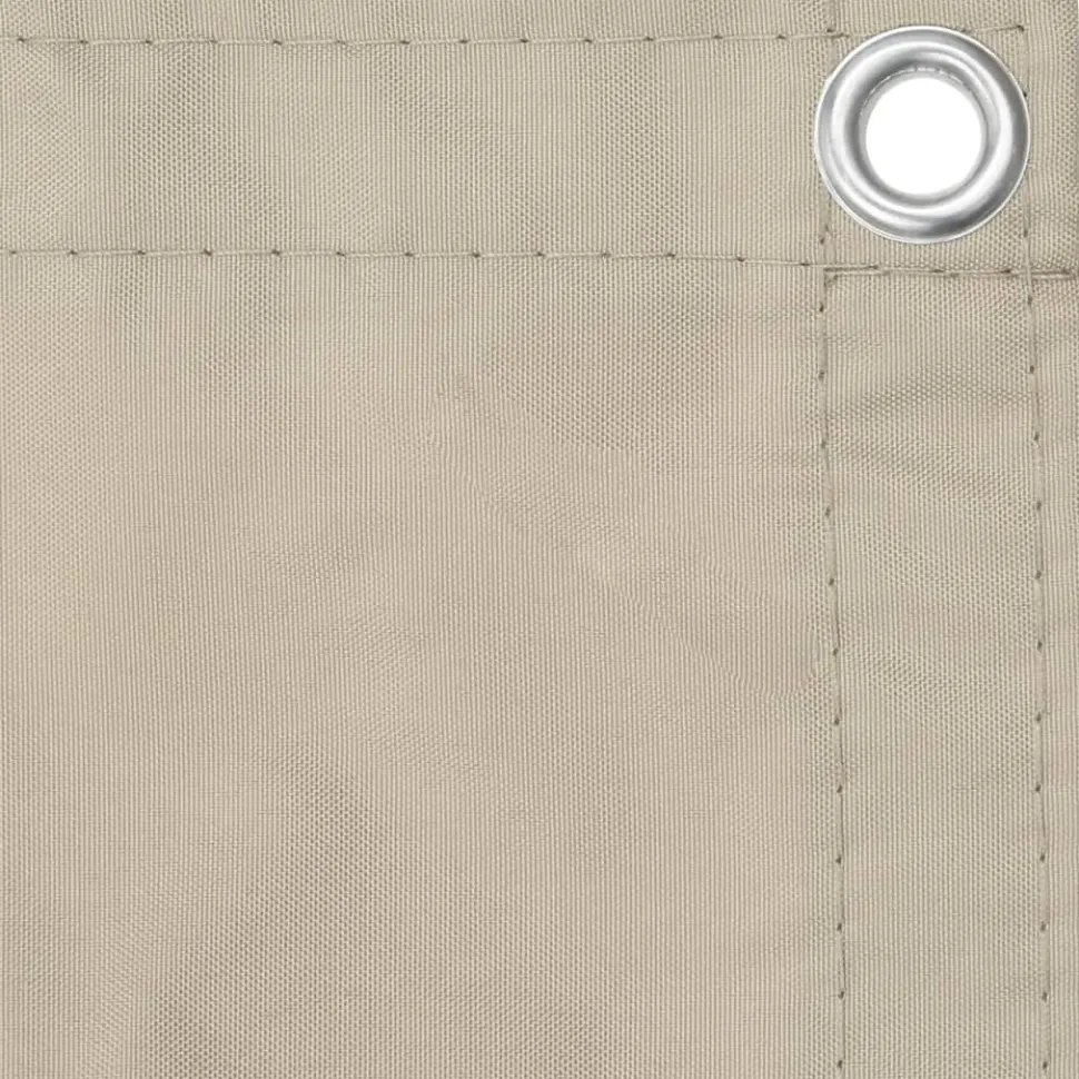 Parvekkeen suoja beige 75x300 cm oxford kangas