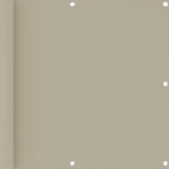 Parvekkeen suoja beige 90x300 cm oxford kangas