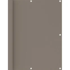 Parvekkeen suoja harmaanruskea 120x600 cm oxford kangas