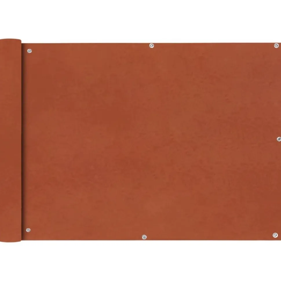 Parvekkeen suoja 75x300 cm Oxford-kangas musta