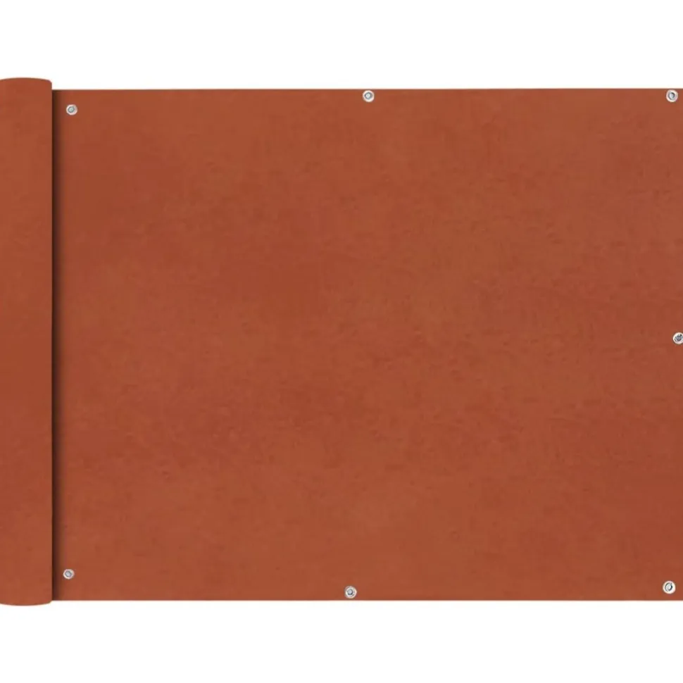 Parvekkeen suoja 75x300 cm Oxford-kangas musta